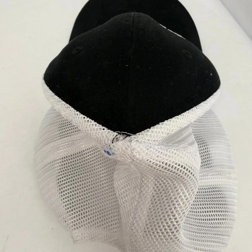 Columbia Sportswear Trucker Hat Lot of 2 Mens Snapback Mesh Back Grey Blk White